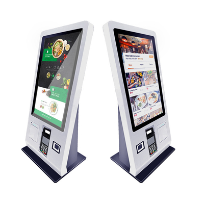 Kiosque de paiement de service d'individu d'écran tactile de 23,6 pouces avec la ROM de RK3399 2G RAM 16G