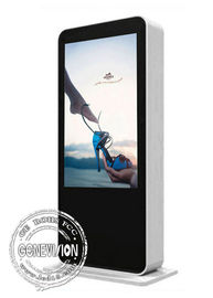 Signage imperméable extérieur de Digital de joueur de la publicité d'affichage à cristaux liquides de Floorstanding 3G Wifi