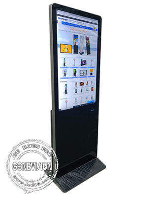 43 station de vérification des informations de kiosque d'écran tactile de pouce G+F avec l'imprimante thermique