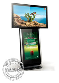 Affichage numérique de signage de kiosque multifonctionnel horizontal ou vertical de moniteur annonçant 500cd/² de M