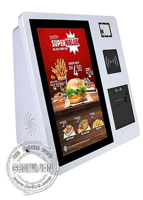 Kiosque de bureau 15,6 d'écran tactile de service d'individu » pour le restaurant