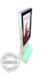 Kiosque d'écran tactile de la publicité d'affichage à cristaux liquides, androïde d'affichage d'informations numériques de HD