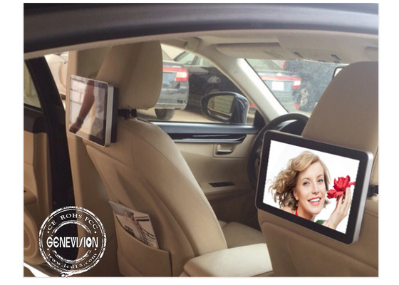 Annonçant le Signage de Digital d'autobus de taxi d'Android 4G GPS d'écran 10 pouces