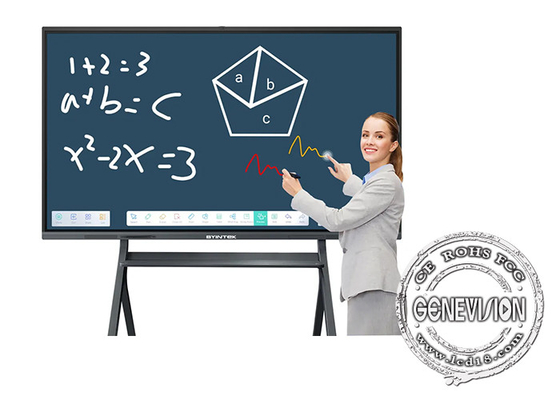 Panneau d'affichage LCD 55&quot; Tableau blanc interactif intelligent Note de tableau numérique d'écriture manuscrite de classe intelligente