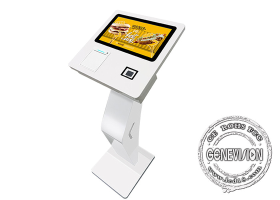 15.6&quot; Digital Signage Self Service Bill Payment Kiosk Floor Stand Touch Screen Chain Store Restaurant Machine