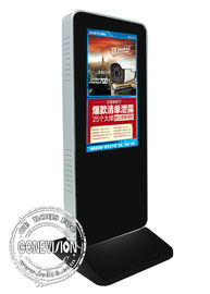 Ajournez le joueur de bureau de la publicité de mise à jour d'USB d'IPS de panneau de kiosque de Digital du Signage 18,4 voyageur debout debout de pouce FHD de mini