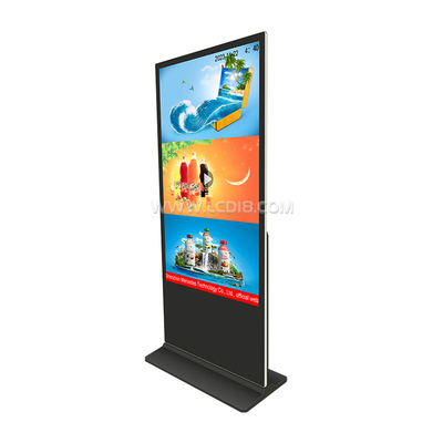 65&quot; 75&quot; 85&quot; Sous-sol intérieur Android 11 OS 4K Centre commercial publicitaire kiosque affichage numérique totem