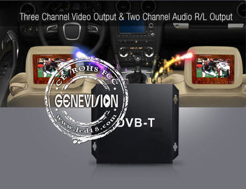 HD DVB - le récepteur de Digital TV de voiture de T avec l'active de 2 tuners de Dibcom a amplifié l'antenne