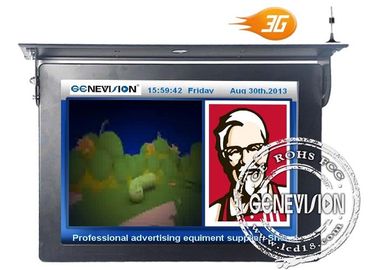 19 Signage de pouce 3G Digital, la publicité intégrée d'affichage d'affichage à cristaux liquides du module 3G