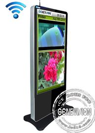 4G kiosque d'écran de WIFI Android Digital de kiosque de la publicité d'affichage à cristaux liquides de kiosque du module 700cd/m2 Digital