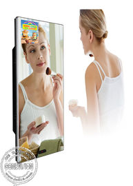 Affichage visuel de publicité de miroir de salle de toilette de Digital de Signage de la publicité d'écran d'écran magique de l'affichage à cristaux liquides TV avec le capteur de mouvement