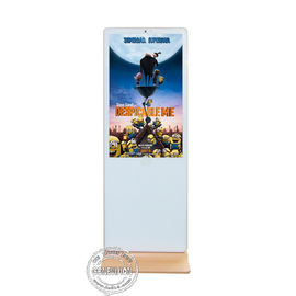 Affichage à cristaux liquides de Signage d'Android Digital annonçant la forme blanche d'Iphone de couleur de Media Player