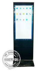 Écran étroit d'affichage à cristaux liquides d'OS d'Android 5,1 de Signage de Digital d'écran tactile du point IR de l'encadrement 10 49 pouces