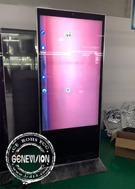 Écran infrarouge mince superbe d'affichage à cristaux liquides de kiosque de moniteur d'écran tactile avec la caméra de la reconnaissance des visages 5.0Mpx