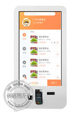 Signage de WIFI Android Digital de restaurant machine de commande de nourriture montable de mur de 32 pouces