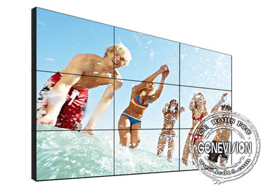 Écran plat TV 4K de bâti de mur de conférence 46 affichage de la publicité d'affichage à cristaux liquides de Hd 3*3 de pouce
