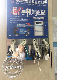 La publicité d'écran d'affichage à cristaux liquides de bâti de mur de Super Slim de Diy 21,5&quot; kiosque de station de charge de téléphone
