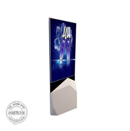 Double transparent ultra mince de Signage de Digital de kiosque d'OLED dégrossi 500 lentes pour l'exposition