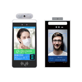 Panneau blanc d'IPS de Signage de Wifi Digital avec détecter la caméra de la température et de reconnaissance des visages