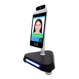 Écran 8&quot; de passage de Smart de scanner de Temp thermomètre numérique de reconnaissance des visages de Tablette d'Android
