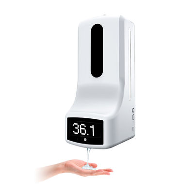Distributeur automatique de savon du bâti 1000ML de mur avec le scanner de mesure de la température