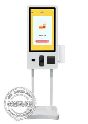 Kiosque 10,0 de approvisionnement de paiement de service d'individu de restaurant de Windows 10 Android de logiciel avec l'appel Pager Holder de repas