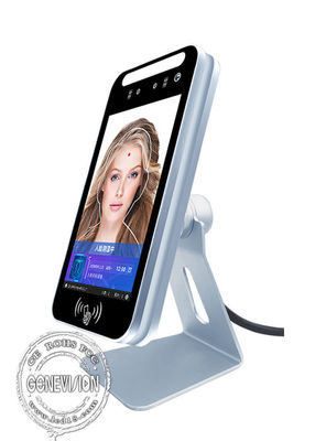 Thermomètre facial de reconnaissance de passage d'Android 7,1 Smart avec 8&quot; écran d'affichage à cristaux liquides
