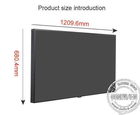 55&quot; affichage 700cd/m2 de fenêtre de 1920x1080 TFT LCD pour le magasin de mode