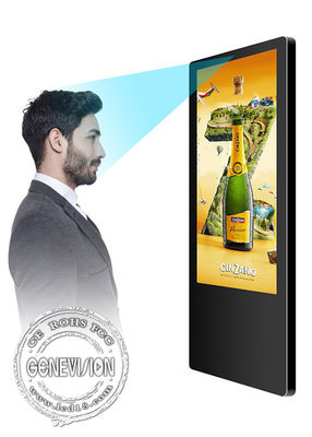 Écran incorporé de Signage de Wifi Digital de caméra de reconnaissance de genre d'âge d'ascenseur avec 4G