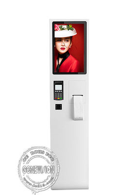 Machine capacitive de position de distributeur de billet de kiosque de service d'individu de contact de 21,5 pouces