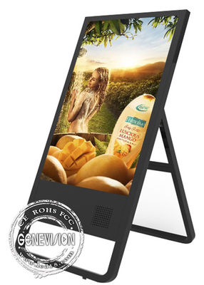 Kiosque interactif de Signage de Digital de 49 pouces de kiosque portatif vertical ultra mince d'écran tactile