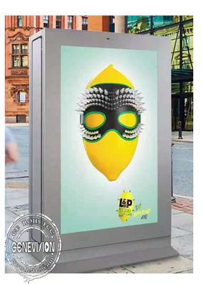 kiosque de Signage de Digital d'écran tactile de 75&quot; 3000 lentes pour la publicité de centre commercial
