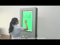 Kiosque en libre-service avec écran tactile extérieur de 32 pouces avec imprimante de reçus et scanner de code QR