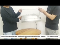 Affichage tactile résistant à l'eau extérieur IP68 de 17 pouces avec impression de logo