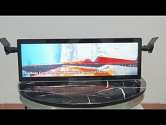 29 pouces 1920*540 Montage de plafond de bus Android LTE 4G Wifi Affichage LCD à barres étirées pour la publicité