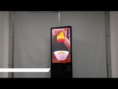 Kiosque à écran tactile PCAP de 43 pouces avec imprimante thermique à caméra, microphone