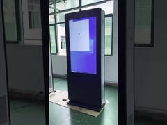Kiosque publicitaire extérieur LCD 4K AG Glass 55