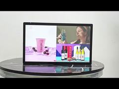 Écran d'affichage numérique LCD Android mural avec alimentation POE 21.5 pouces