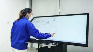65inch Nvidia PCAP Touch Screen Kiosk for Education