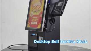 15,6" 21,5" terminal de position de kiosque de service d'écran tactile de bureau