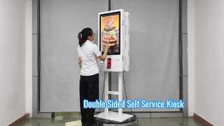 Kiosque de paiement double face en libre-service de 24 pouces et 32 ​​pouces