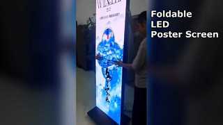 Écran d'affiche LED pliable P1.25 P1.53