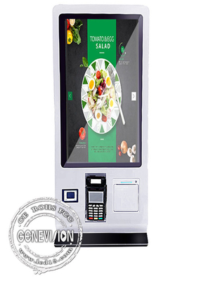 24 kiosques de bureau d'écran tactile de paiement de service d'individu de WiFi de pouce soutenant la carte de crédit de NFC