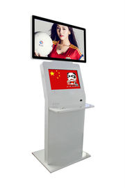 Signage mené d'intérieur électrique de Digital de kiosque de signes, double joueur de la publicité d'affichage à cristaux liquides d'écran