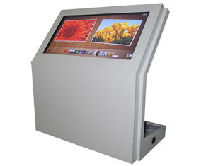 55&quot; configuration facultative d'écran tactile de kiosque de large écran avec beaucoup colorent