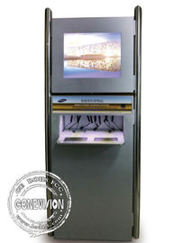 Kiosque de remplissage adapté aux besoins du client de téléphone portable de salaire d'individu de station de charge de téléphone portable d'écran tactile
