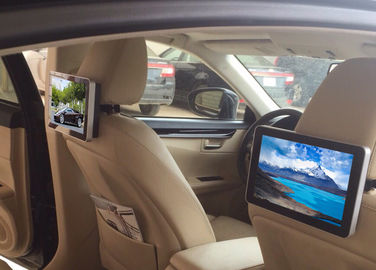 10,1 Signage de Digital de taxi de pouce HD Dual Core, écrans de la publicité de Digital d'appui-tête de voiture