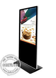 Écran tactile 55 totem d'Android 7,1 Media Player de Signage de Wifi Digital de kiosque d'affichage à cristaux liquides de pouce avec 4G