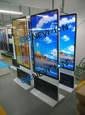Bannière interactive rotative d'affichage vertical horizontal flexible de Signage de Digital de kiosque d'affichage à cristaux liquides