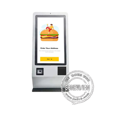 Appareil de paiement automatique à écran tactile de bureau Android 24 pouces